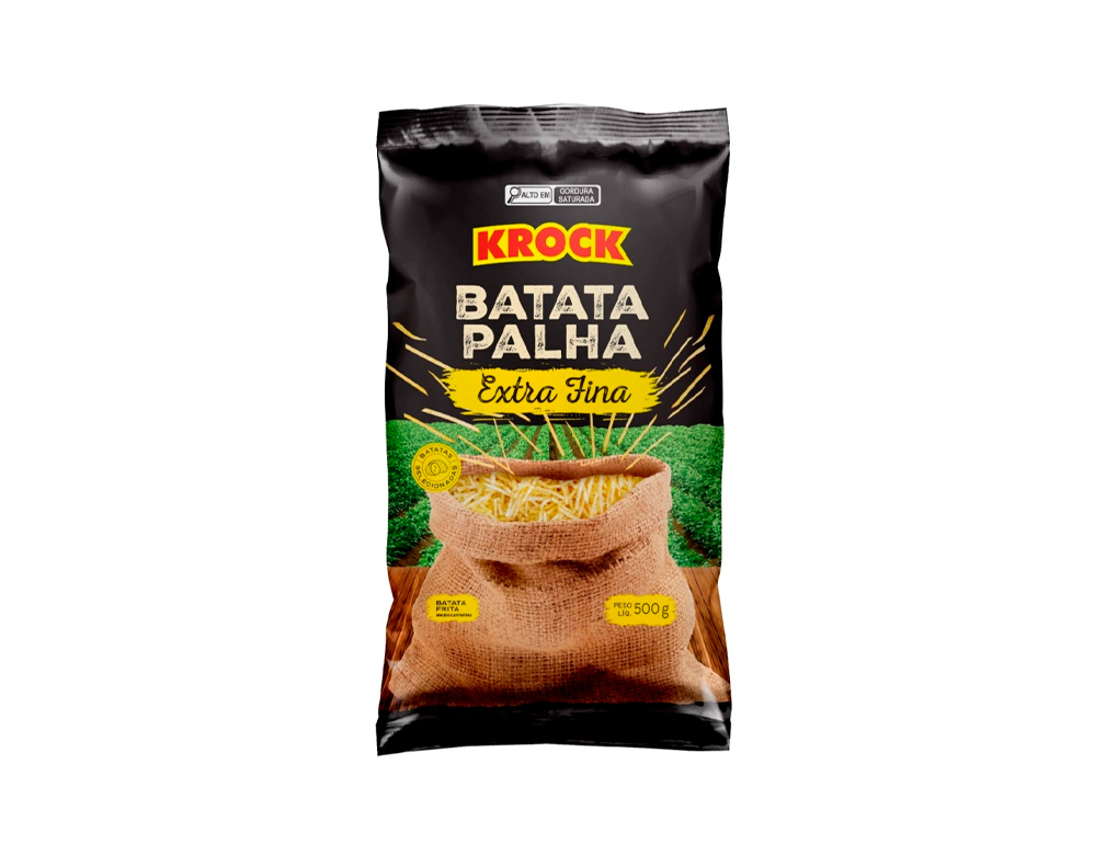 BATATA PALHA EXTRAFINA KROCK 500 G (FDO 20 PCT)